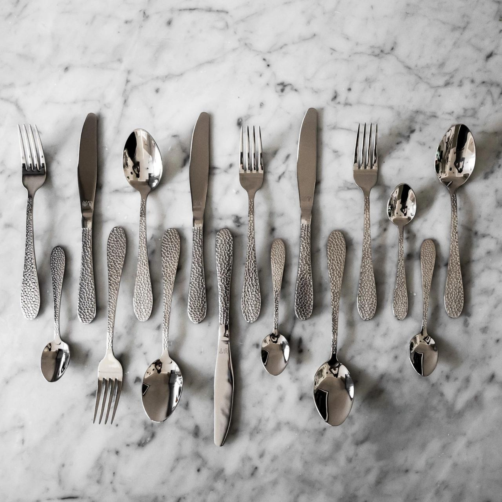 Gråfot Bestickset Silver