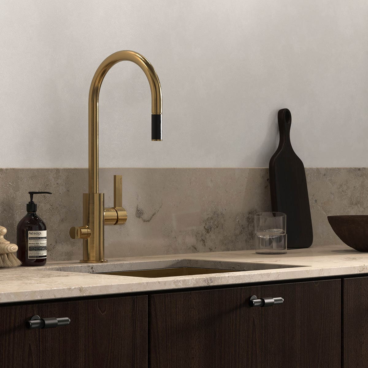 Tapwell Köksblandare ARM885 Honey Gold