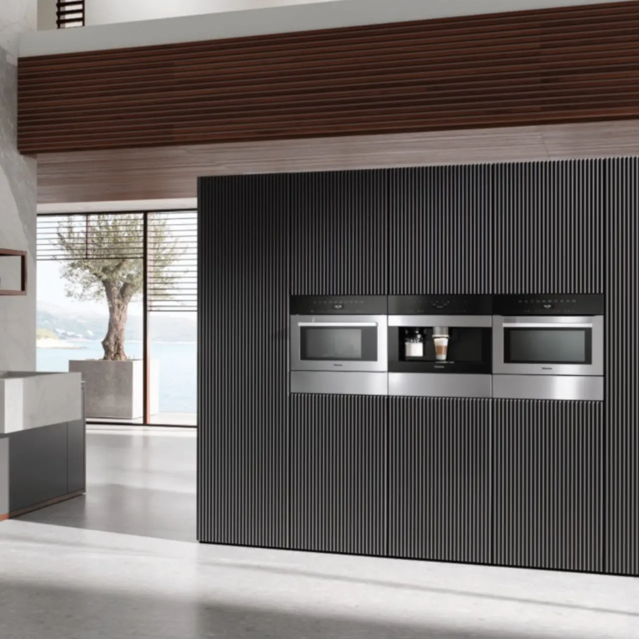 Miele Inbyggd kaffemaskin CVA 7440 Grafitgrå