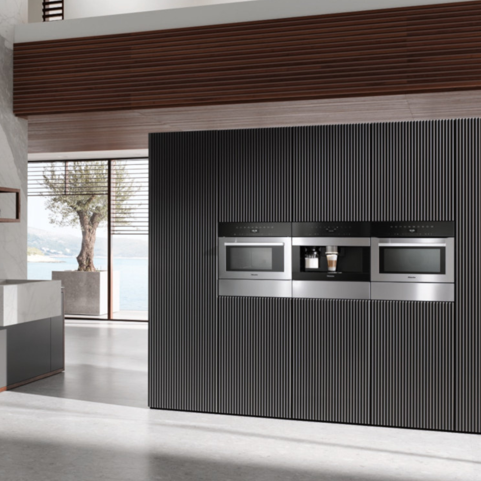 Miele Inbyggd kaffemaskin CVA 7440 Grafitgrå
