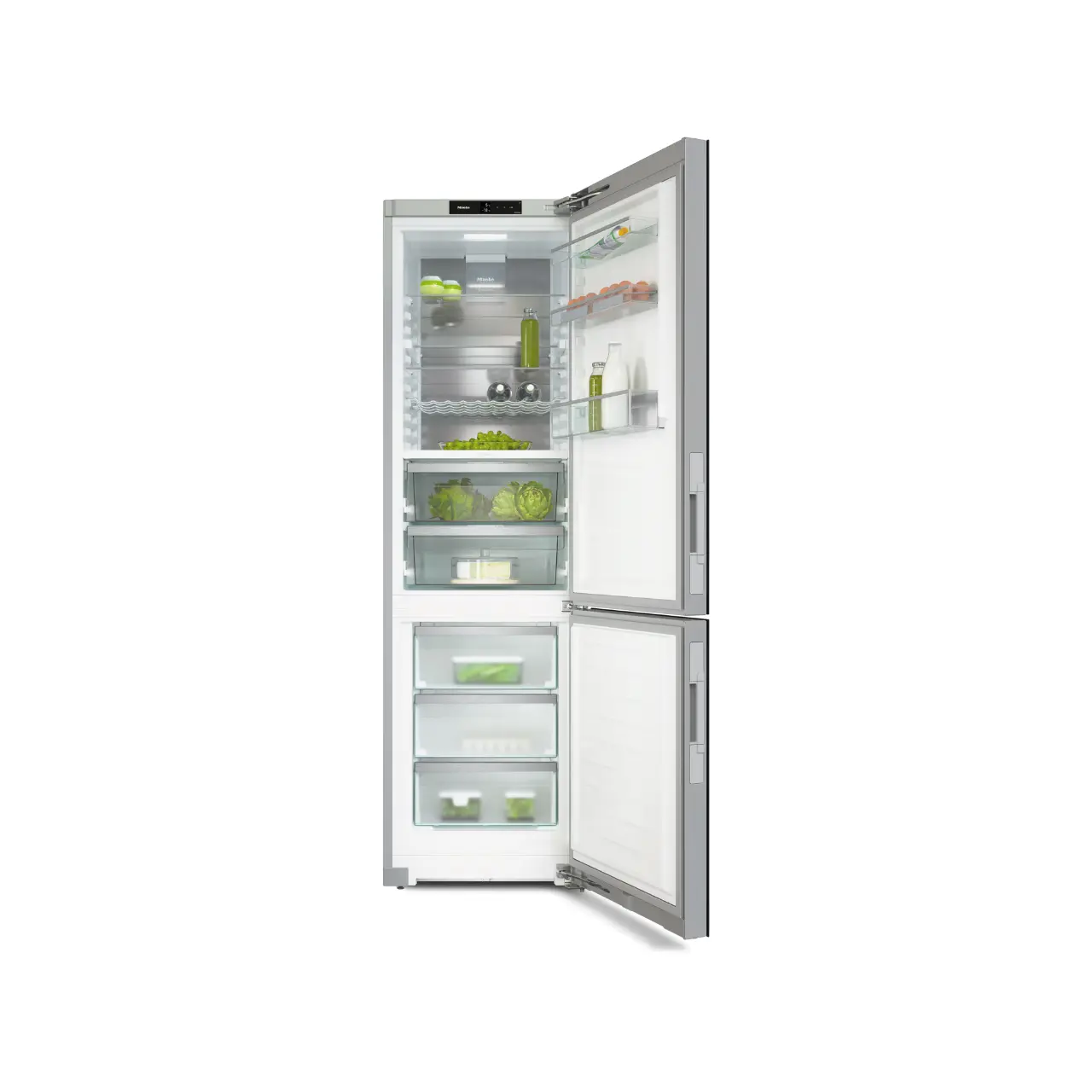 Miele Fristående kyl/frys-kombination KFN 4799 AD Obsidiansvart matt