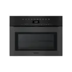 Handleless compact oven H 7440 BPX Obsidian black matt
