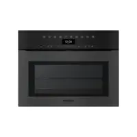 Handleless compact oven H 7440 BPX Obsidian black matt