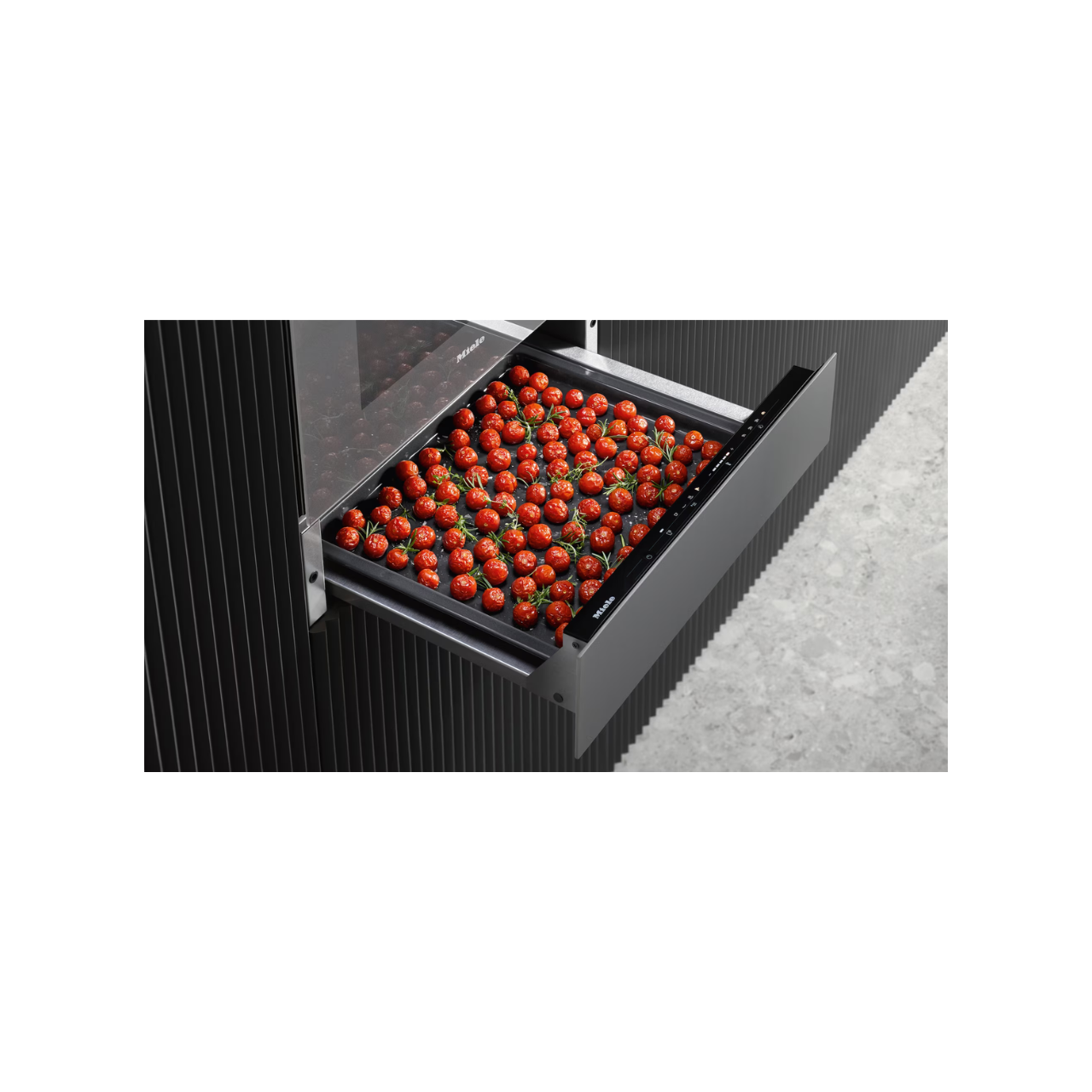 Miele Handtagsfri mat- och porslinsvärmare ESW 7010 Obsidiansvart Matt