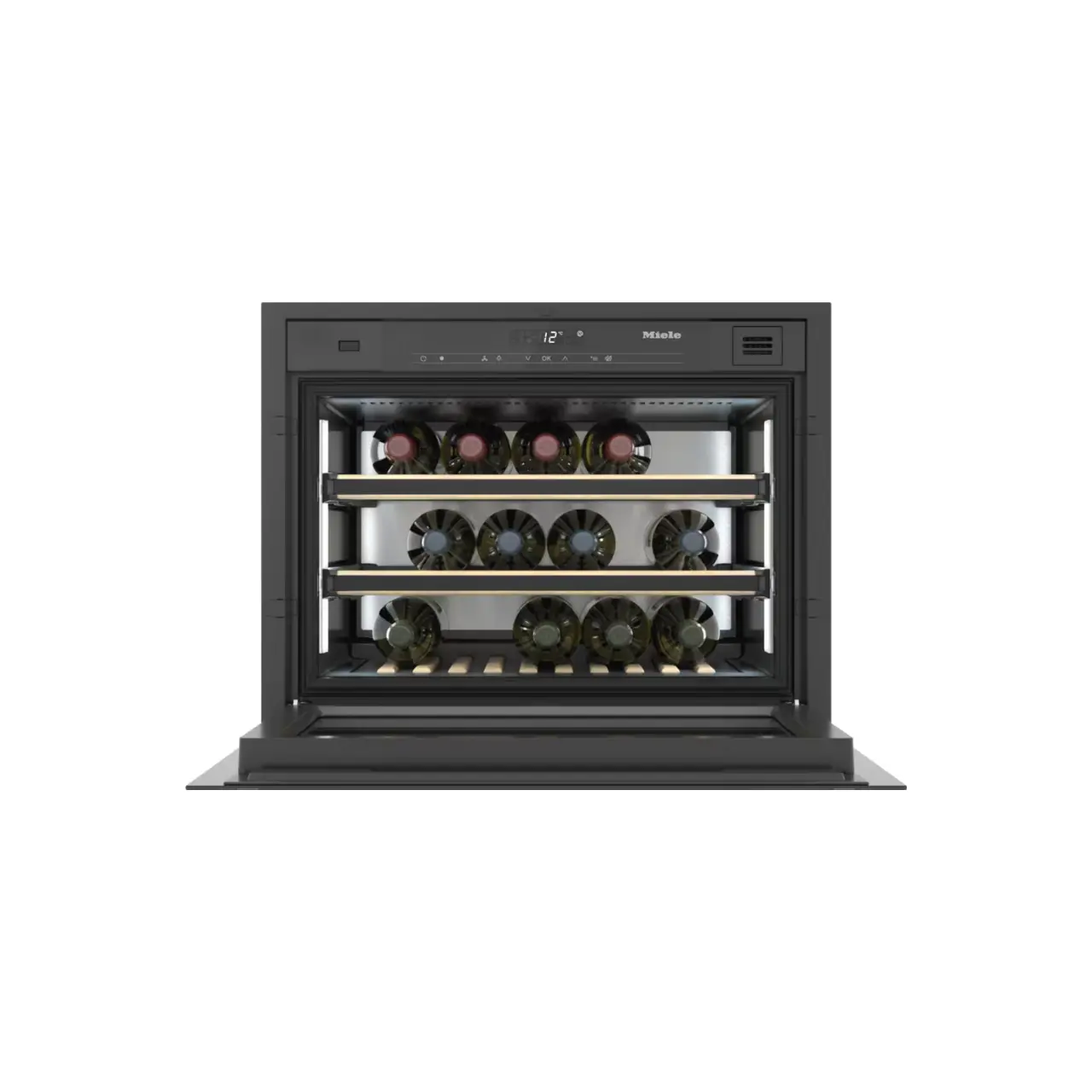 Miele Vinkyl för inbyggnad KWT 7112 iG Obsidiansvart matt