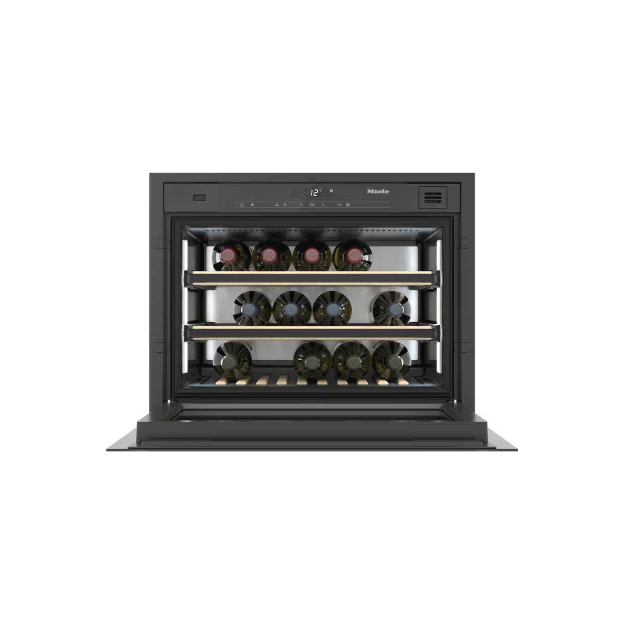 Miele Vinkyl för inbyggnad KWT 7112 iG Obsidiansvart matt