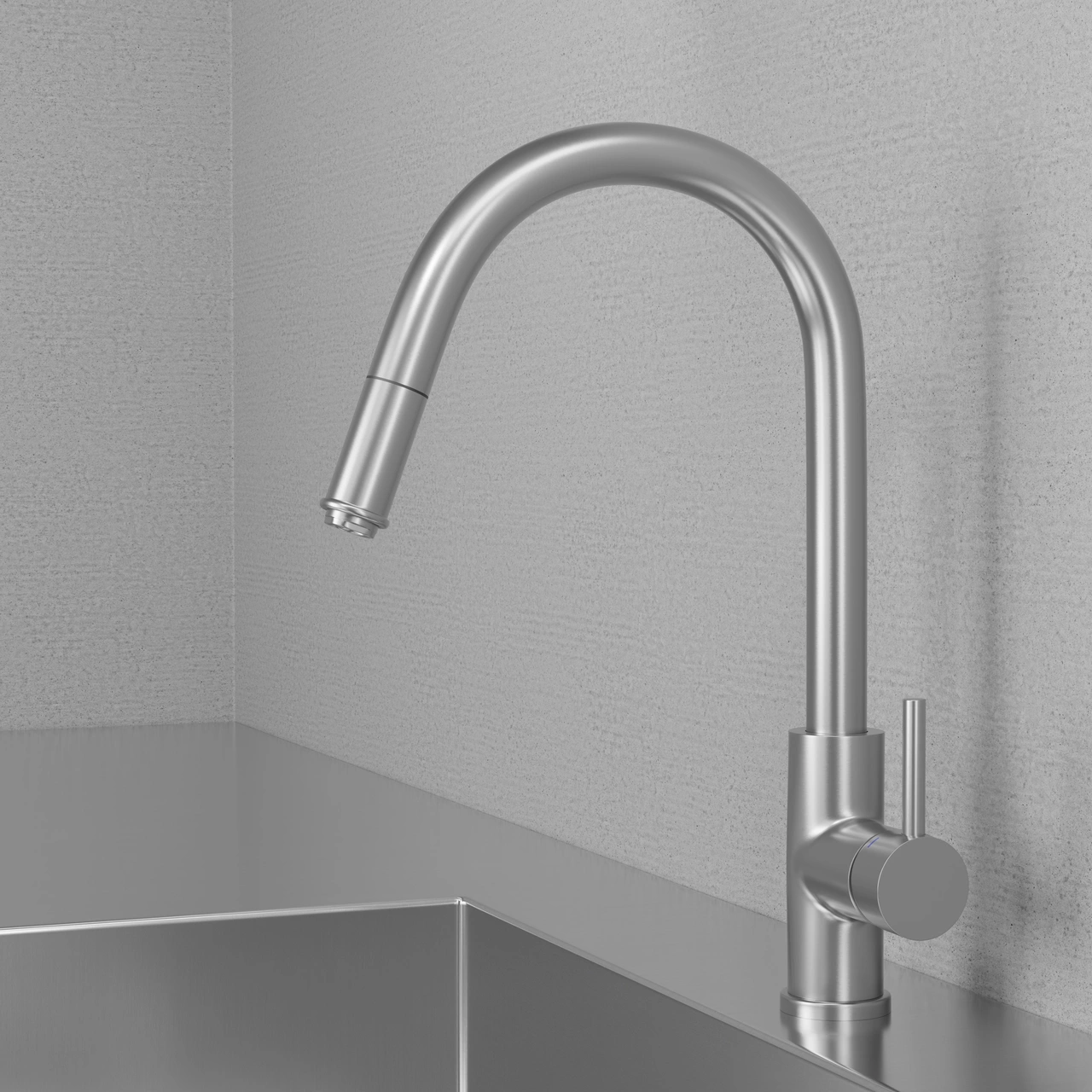 Steel Access Original Kitchen Mixer