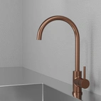 Kitchen Mixer Steel Curve Amber