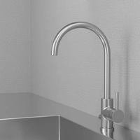Kitchen Faucet Steel Curve Original D