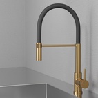 Köksblandare Steel Pro Sand - Utan Diskmaskinsavst.