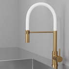 Köksblandare Steel Pro Sand - Utan Diskmaskinsavst.