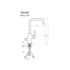 Kitchen Faucet ARM984 Brass