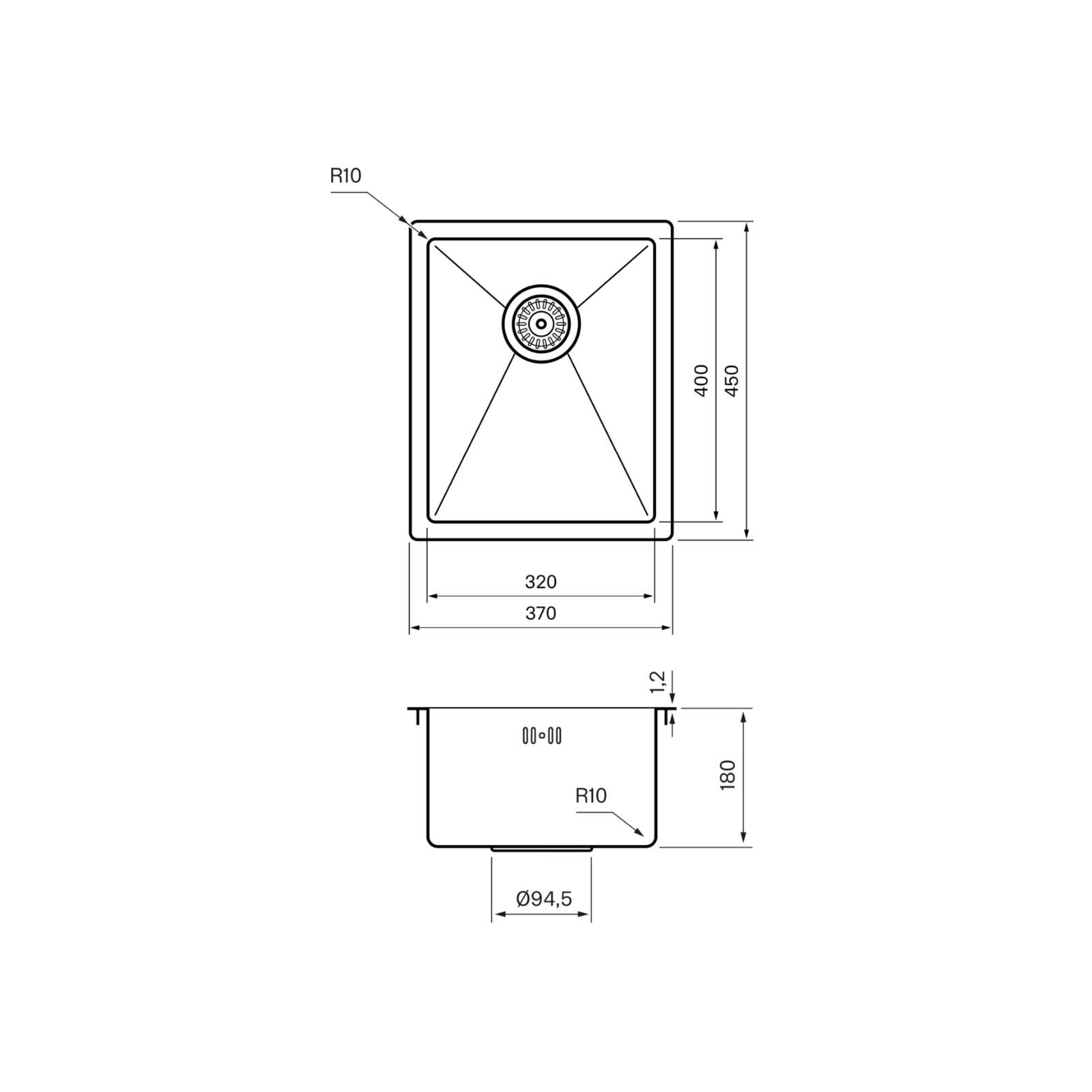 Diskho 3040 PVD Mattsvart