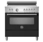 Bertazzoni Master Induktionsspis 90cm med ugn, mattsvart
