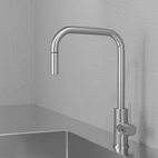 Köksblandare Steel Accent Square Original Diskmaskinsavst.