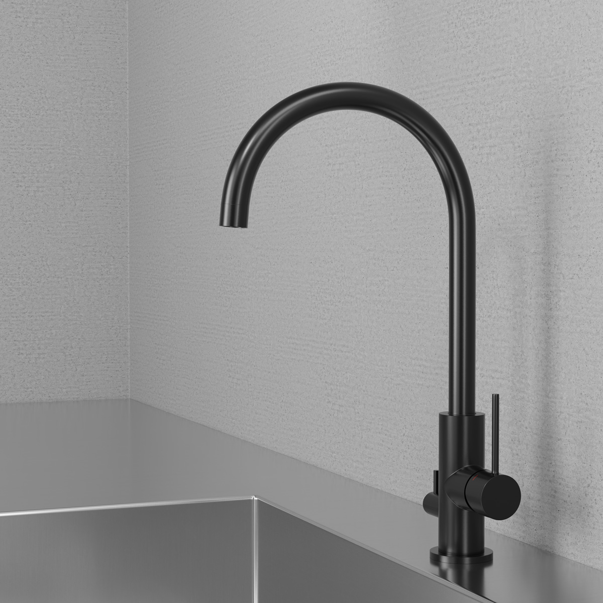 Kitchen Mixer Steel Equip Shadow D