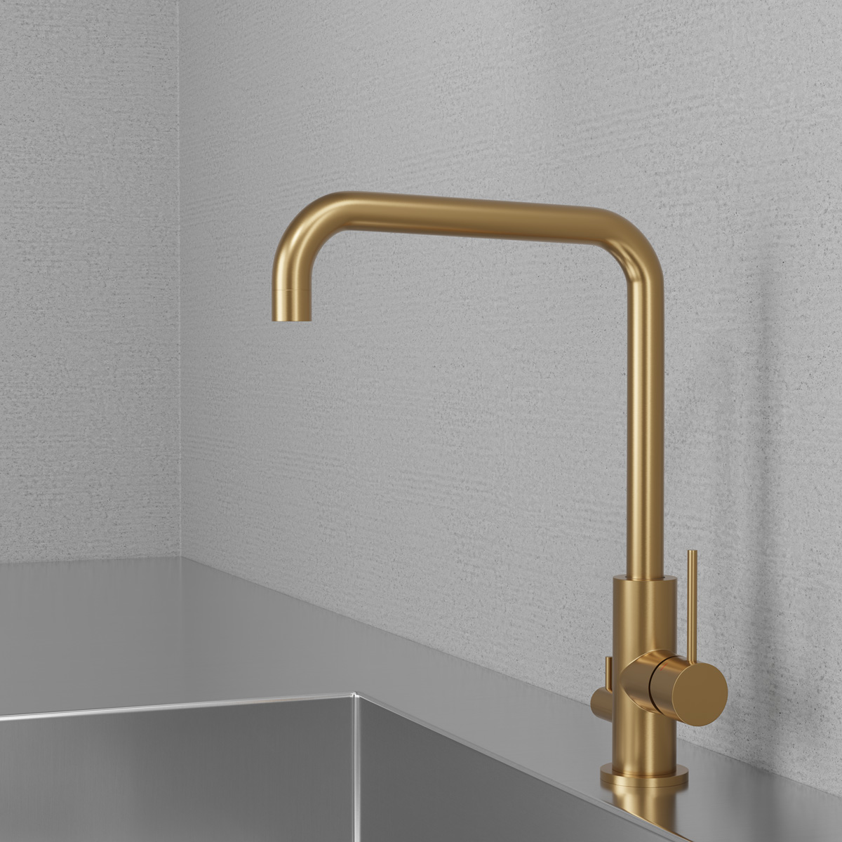 Köksblandare Steel Mood Sand - Utan Diskmaskinavst.