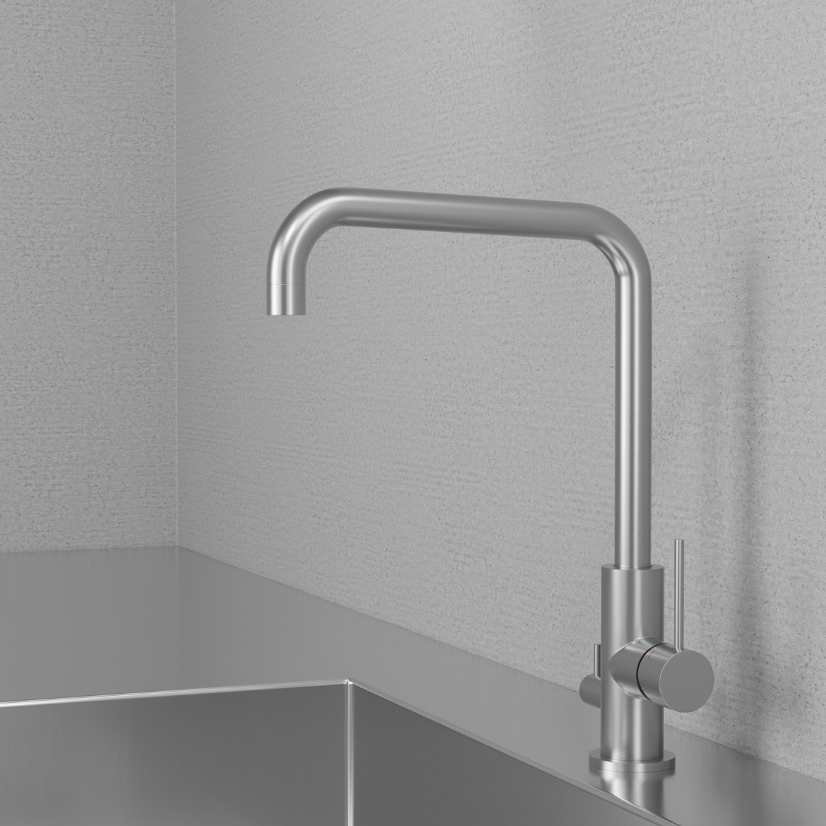 Kitchen Mixer Steel Mood Original D