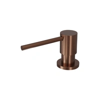 Steel Clean Dispenser Amber Soap Pump