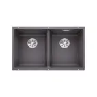 Subline 350/350-U Silgranit Infino Klippgrå Sink