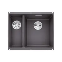 Subline 340/160-U Right Silgranit Infino Pebble Grey