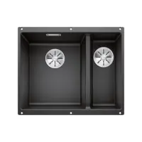 Subline 340/160-U Left Silgranit Infino Anthracite Sink