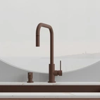 Accent Square Rust D Kitchen Mixer