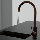 Köksblandare Steel Equip Amber - Utan Diskmaskinavst.