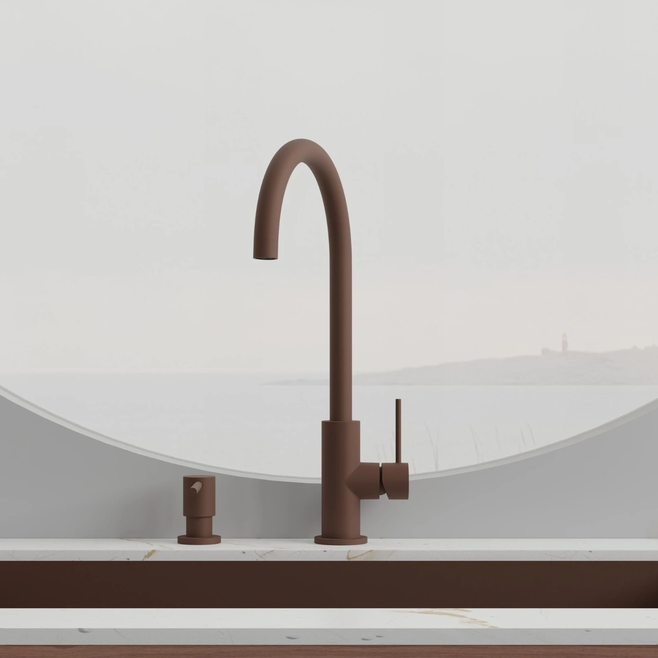 Köksblandare Equip Rust - Utan Diskmaskinavst.