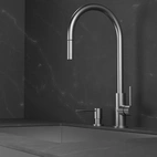 Köksblandare Steel Accent Original - Utan Diskmaskinsavst.