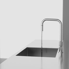 Köksblandare Steel Accent Square Original Diskmaskinsavst.