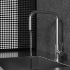 Köksblandare Steel Accent Square Original - Utan Diskmaskinavst.