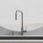 Köksblandare Steel Accent Square Original Diskmaskinsavst.