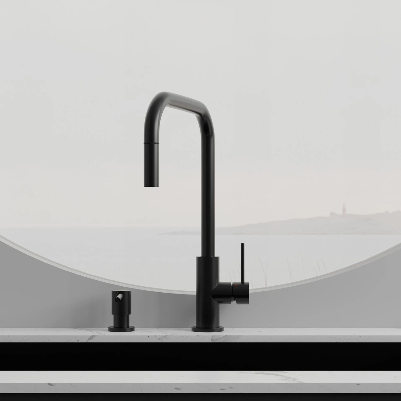 Steel Clean Dispenser Shadow Soap Pump