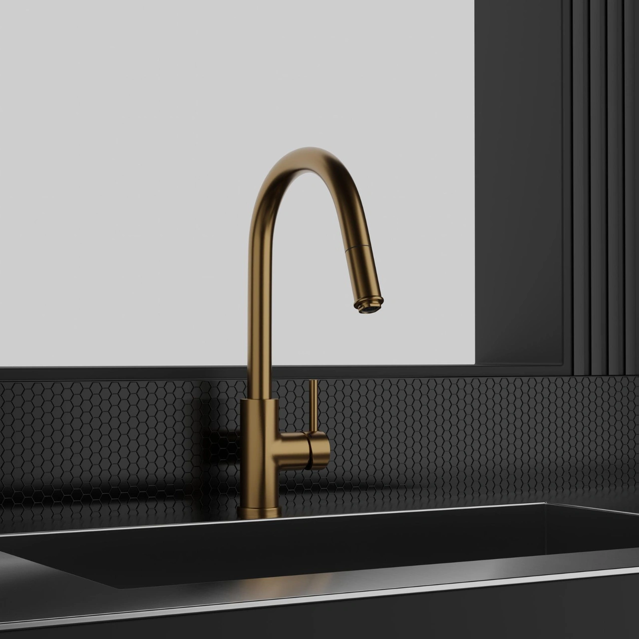 Köksblandare Steel Access Sand Diskmaskinsavst.