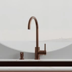 Kitchen Faucet Steel Curve Amber D