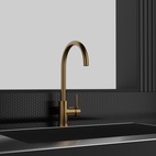 Köksblandare Steel Curve Sand Diskmaskinsavst.