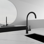 Köksblandare Steel Curve Shadow - Utan Diskmaskinsavst.