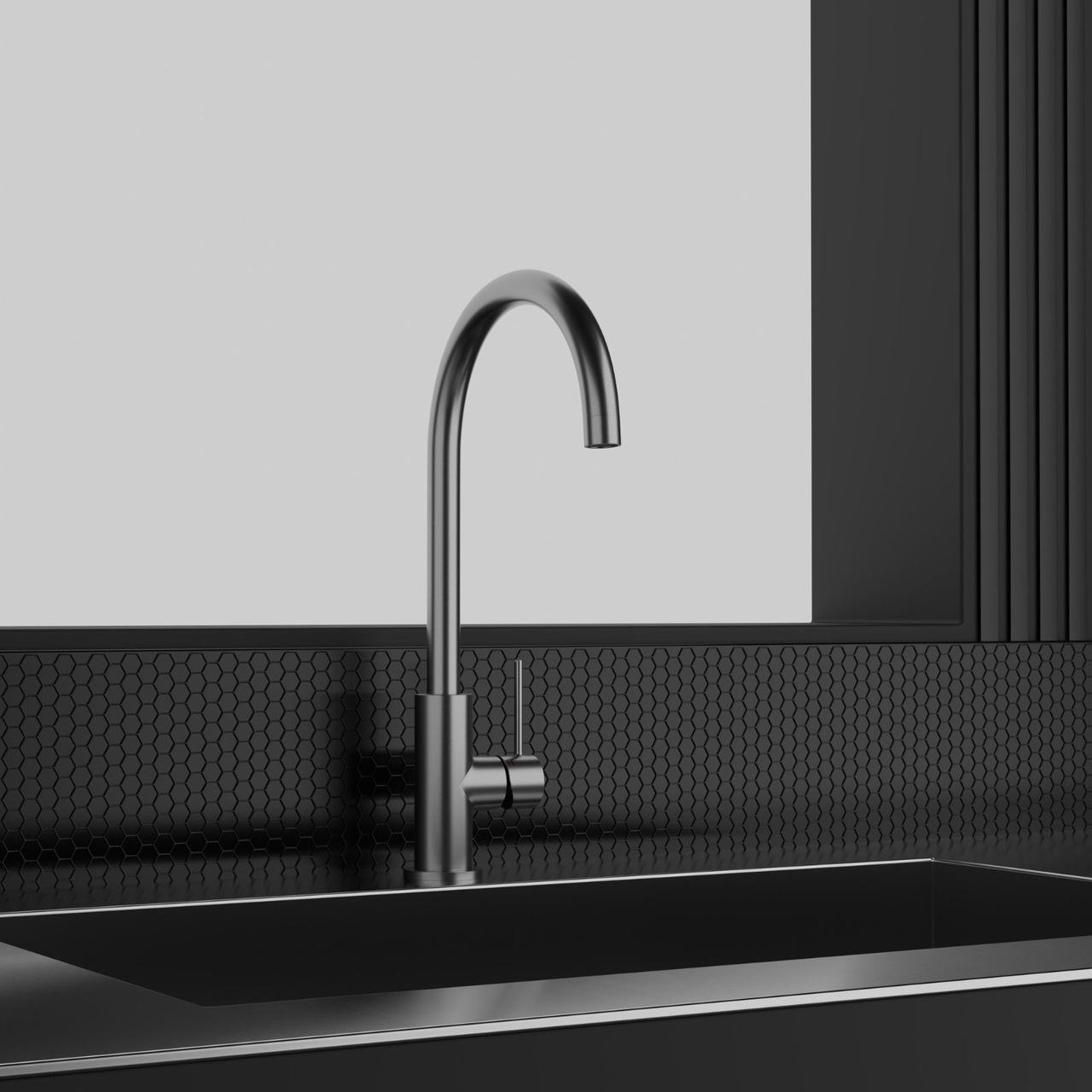 Köksblandare Steel Equip Original Diskmaskinsavst.