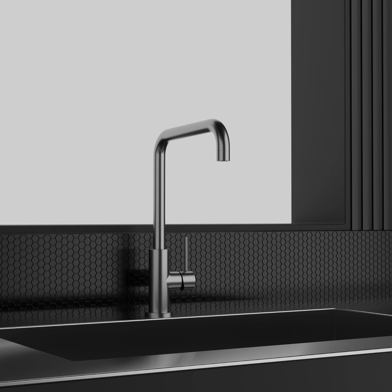 Köksblandare Steel Mood Original - Utan Diskmaskinavst.