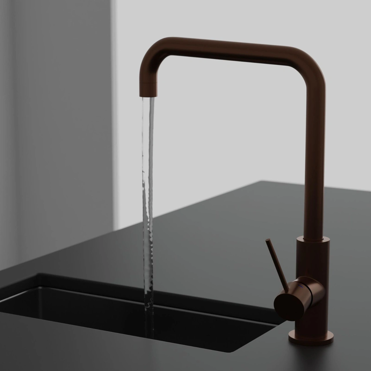 Kitchen Mixer Steel Mood Amber D