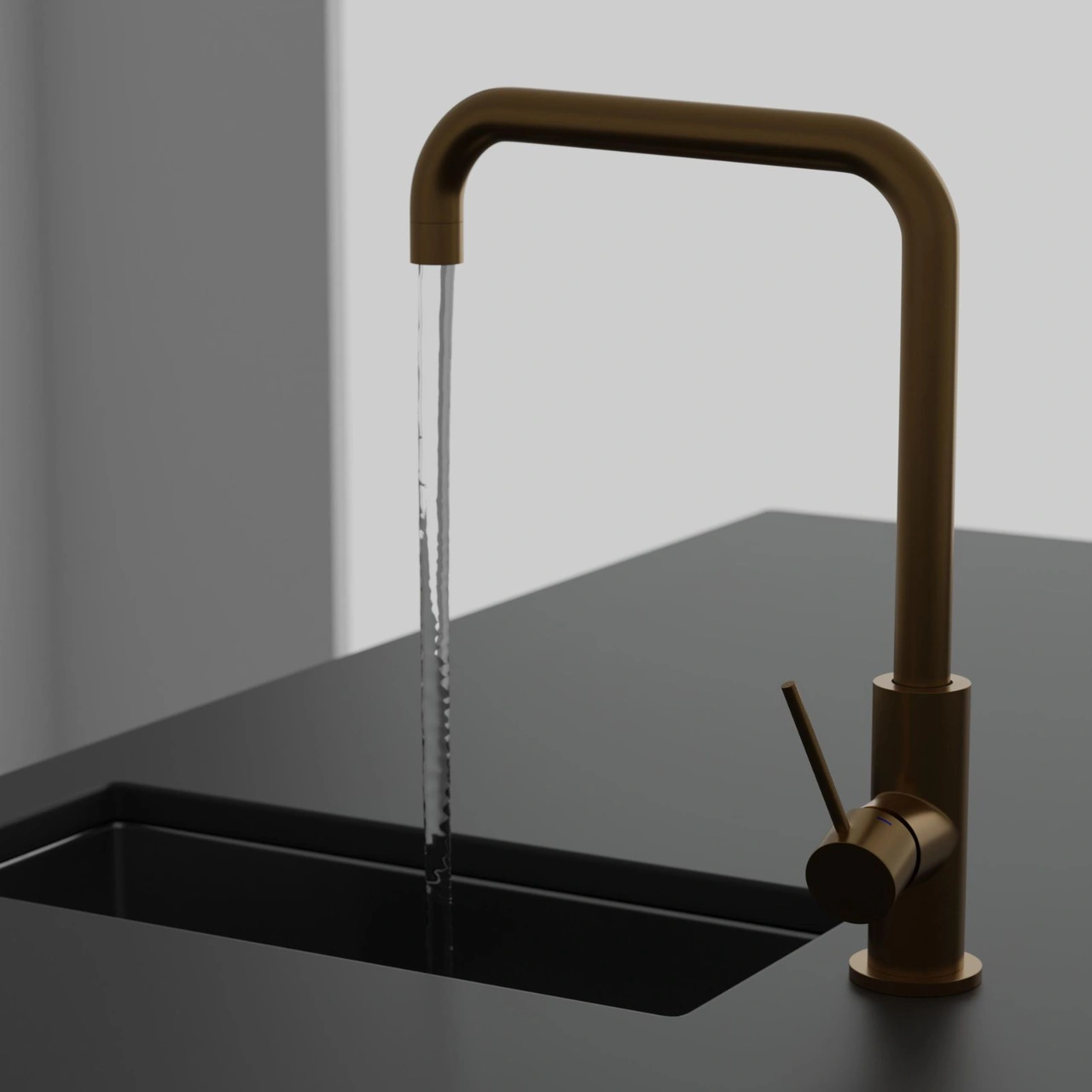 Köksblandare Steel Mood Sand - Utan Diskmaskinavst.