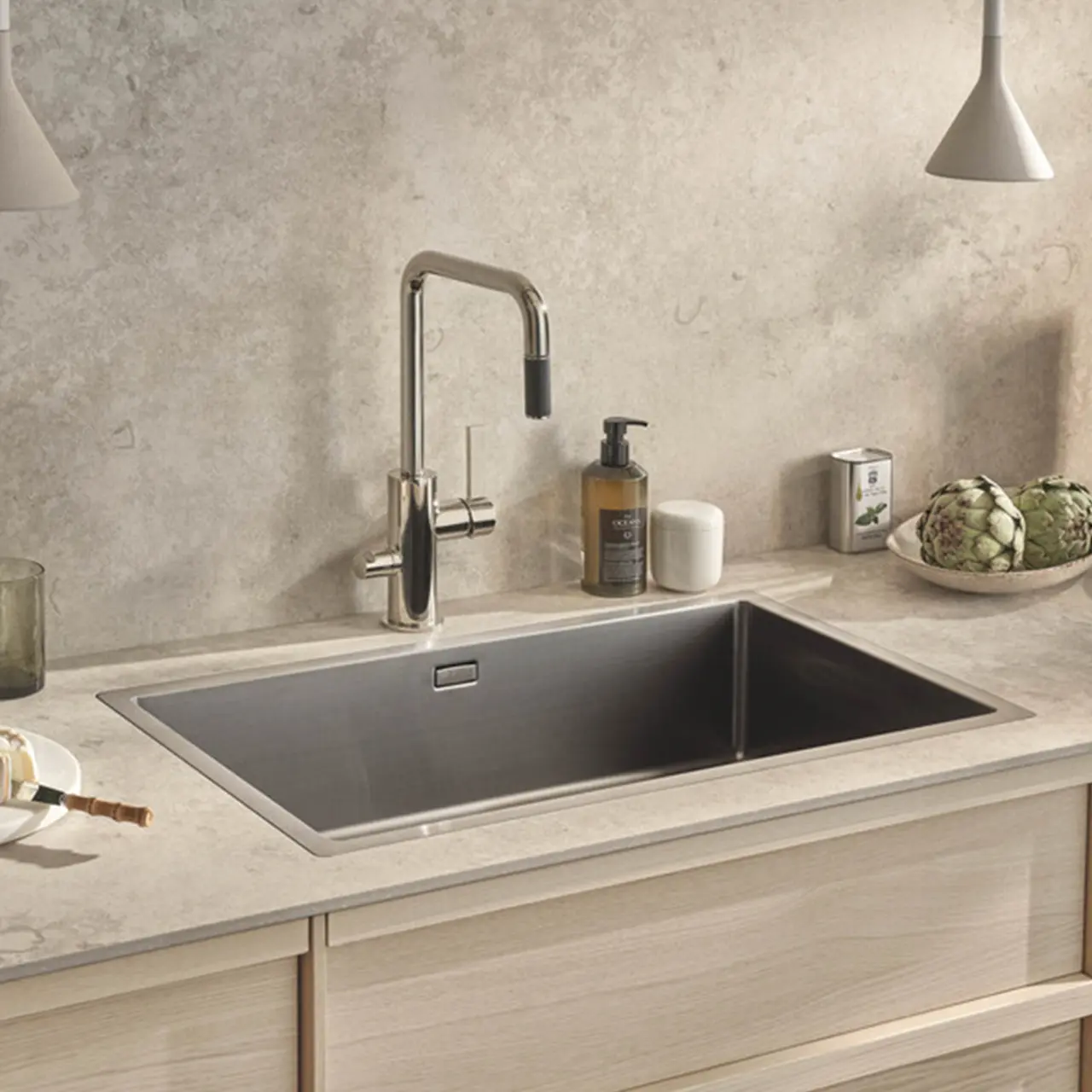 Sink 8040 Stainless Steel