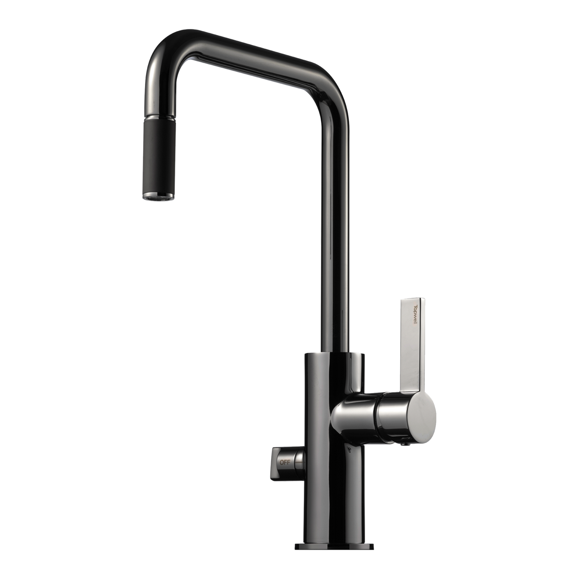 Tapwell Köksblandare ARM887 Black Chrome