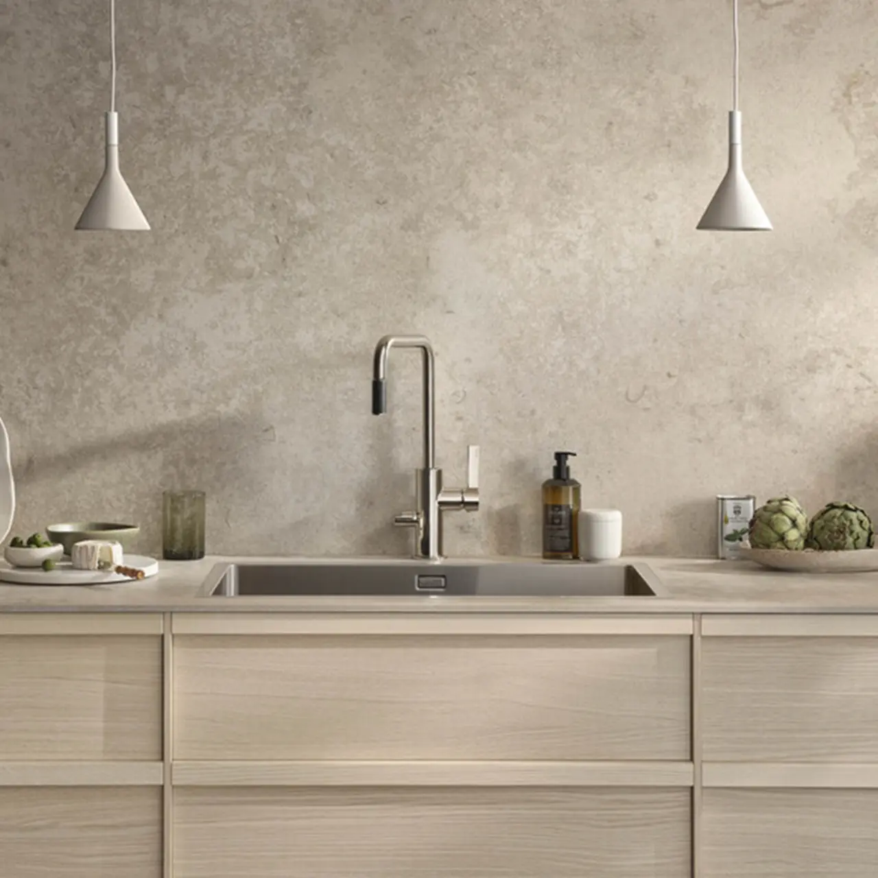 Tapwell Köksblandare ARM887 Brushed Nickel